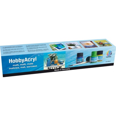 NER Akrylová farba matná štartovacia sada