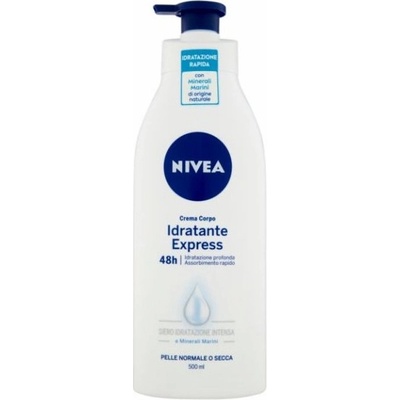 Nivea výživné tělové mléko Nivea Idratante Express 500 ml