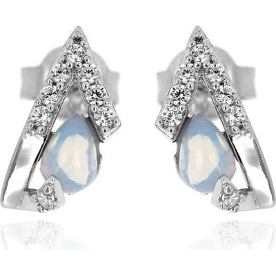 Zlatnictví U Kostela stříbrné náušnice trojúhelníčky 733