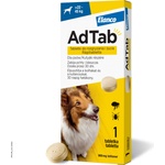 Elanco AdTab 900 mg таблетка срещу бълхи и кърлежи за кучета с тегло >22 - 45 кг
