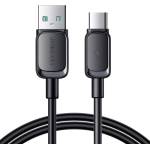 JOYROOM Захранващ кабел Joyroom Multi - Color Series A14 USB - A / USB - C 3A 1, 2m - Черен KP41372