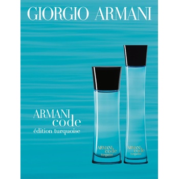 Giorgio Armani Code Turquoise Eau Fraiche dámská 75 ml