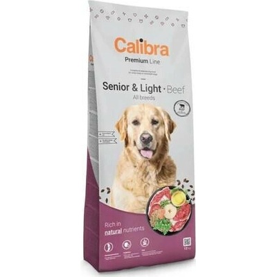 Calibra Dog Premium Senior Light All Breeds Beef 12 kg