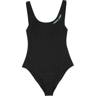 Santa Cruz Strip Bodysuit Swimsuit Black