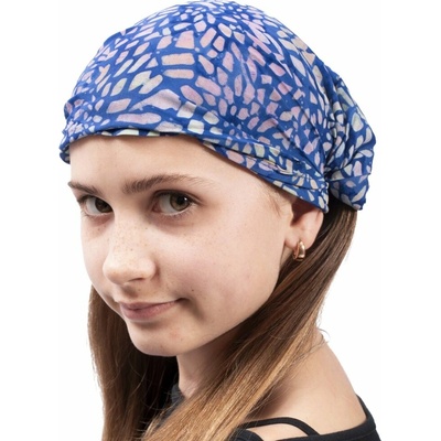 Čelenka BALI BATIK tmavě modrá VI.