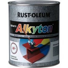 Rust Oleum Alkyton kladivková farba na hrdzu 2v1 Červená 250ml