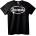 NOONEBRAND Тениска Неудобен - 7XL, Black