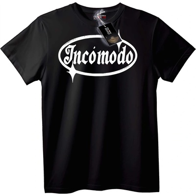 NOONEBRAND Тениска Неудобен - 7XL, Black