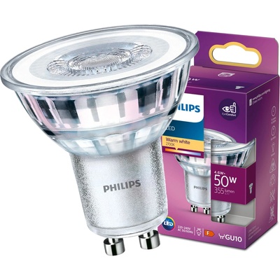 Philips žárovka LEDClassic 50W GU10 WW 36D RF ND SRT4