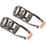 Liebe Seele Leather High Heel Ankle Harness Rose Gold