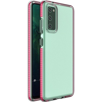 HQWear Калъф Spring clear TPU gel protective, за Samsung Galaxy A72 4G light, розов (9111201933989)