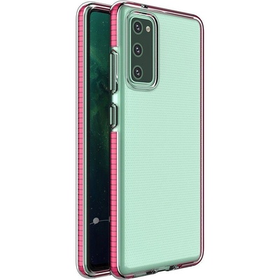 HQWear Калъф Spring clear TPU gel protective, за Samsung Galaxy A72 4G light, розов (9111201933989)