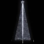 vidaXL LED коледна елха 789 светодиода студено бяло 476 см (4016445)