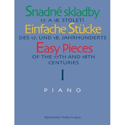 Snadné skladby 17. a 18. století 1