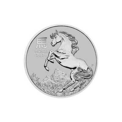 The Perth Mint platinová mince Lunar Series III Year of Horse 2026 1 oz – Zboží Dáma