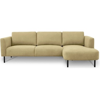 Scandic Ъглов диван в цвят жълта охра (десен ъгъл) Hero - Scandic (HERO ROUND CH R MITO170)