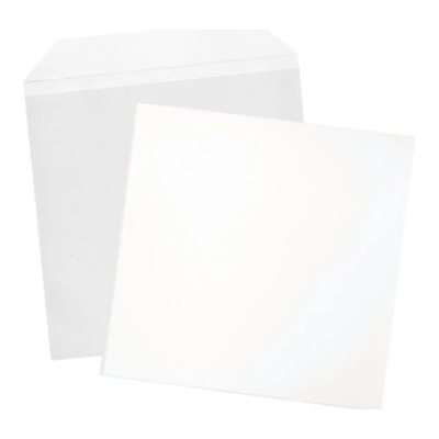 Europapier Papírová obálka na CD bez okna 124 x 124 mm - 100 ks