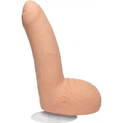 Doc Johnson Signature Cocks William Seed ULTRASKYN 8″ Cock with Vac-U-Lock Suction Cup telové dildo s Vac-U-Lock prísavkou 21 x 4,4–4,8 cm