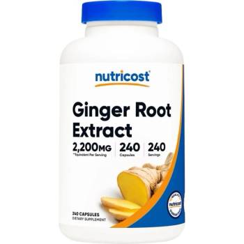 Nutricost Ginger Root Extract 550 mg [240 капсули]