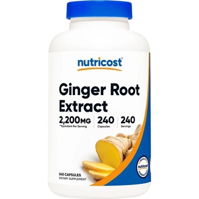 Nutricost Ginger Root Extract 550 mg [240 капсули]