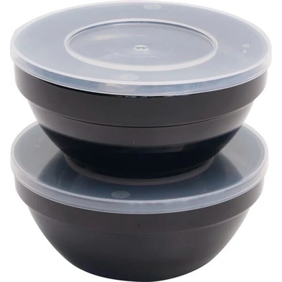APS Casual Set melamínových misiek s viečkom 500 ml