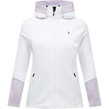Peak Performance Дамско поларено яке Peak Performance Women's Rider Essentials Zip Hood Fleece jacket - White (105-6221-0812)