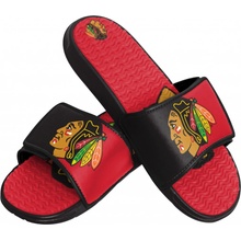 FOCO Pánské pantofle Chicago Blackhawks Colorblock Slipper