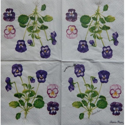 Maki servítky Macešky 33x33cm