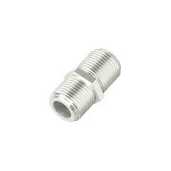 Image 1 of Hama Адаптер hama, f конектор женско - f конектор женско, Метален корпус (hama-205225)