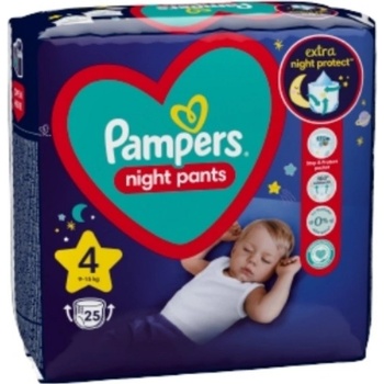 Pampers Night Pants 4 25 ks