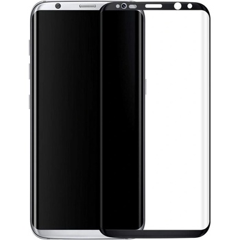 Стъклен протектор, No brand, For Samsung Galaxy S9 Plus, Full glue, 0.3mm, Black - 52430 (DE-52430)