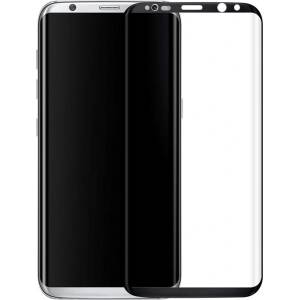  Стъклен протектор, No brand, For Samsung Galaxy S9 Plus, Full glue, 0.3mm, Black - 52430 (DE-52430)