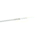  Оптичен кабел ftth-1 влакно, sm, g657a2, бяла lszh обвивка, 120n (1100)