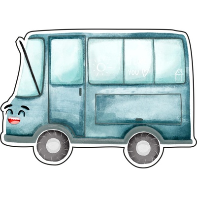 Koženková pískacia nášivka BUSÍK Velkost: PÍSKLE! XL