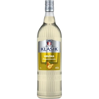 Klasik Hruška Kopaničiarska 40% 1 l (čistá fľaša)