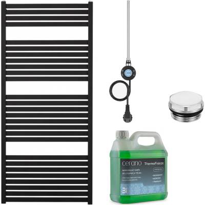 Cerano Vincenzo WIFI 600W 1330x600 mm matná čierna