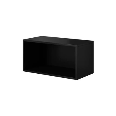 Cama meble Cama отворен шкаф за съхранение ROCO RO4 75/37/37 черен (RO4 CZ)