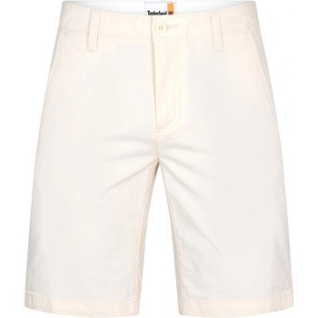Timberland Къси панталони Timberland Men's Claremont Poplin Chino Shorts - White Smoke