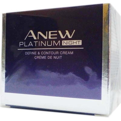 Avon Anew Platinum noční krém proti vráskám 50 ml