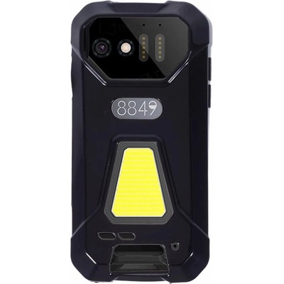 Unihertz Гъвкав TPU Калъф + Скрийн Протектор за Unihertz Tank Mini - Прозрачен / Черен