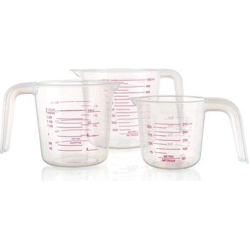 BANQUET odměrka sada 3díl. (0,25+0,5+1,0l) PH TRA MAT267218