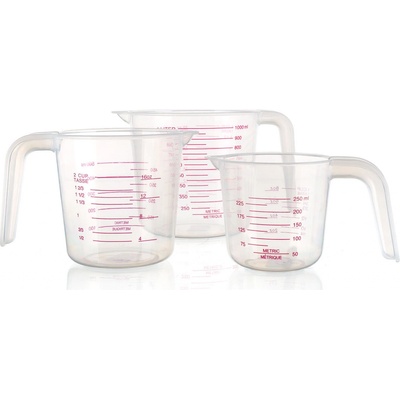 BANQUET odměrka sada 3díl. (0,25+0,5+1,0l) PH TRA MAT267218