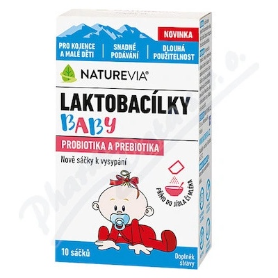 Swiss NatureVia Laktobacílky Baby 10 sáčků