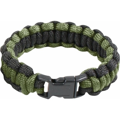 Rothco Survival Paracord oliv/čierna