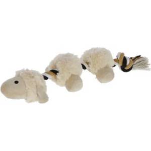 Kerbl Shaggy Lamb - Играчка Агне на сегменти, със звук 39 см, Германия - 82380