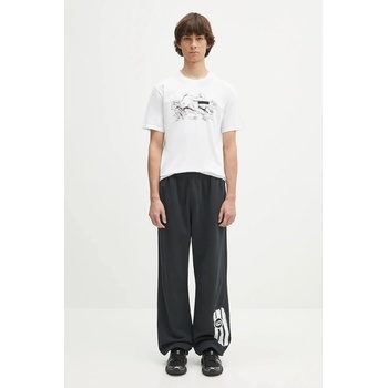 MM6 Maison Margiela Спортен панталон MM6 Maison Margiela мъжки в черно с изчистен дизайн SH2KA0033 (SH2KA0033.M25004.900)