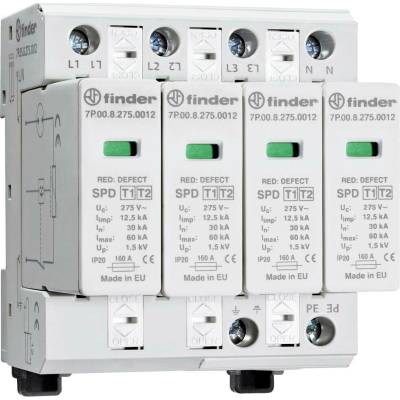 Finder 7P.05.8.275.1012 7P.05.8.275.1012 zvodič prepätia 60 kA 1 ks