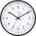 NeXtime Стенен часовник Easy big 30 см черно-бял (7369ZW)