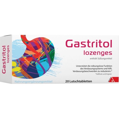 Gastritol lozenges 20 pastilek od 127 Kč