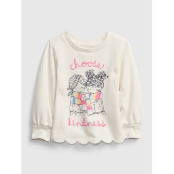 GAP Детско горнище Kindness GAP GAP | Byal | Момичешки | 98